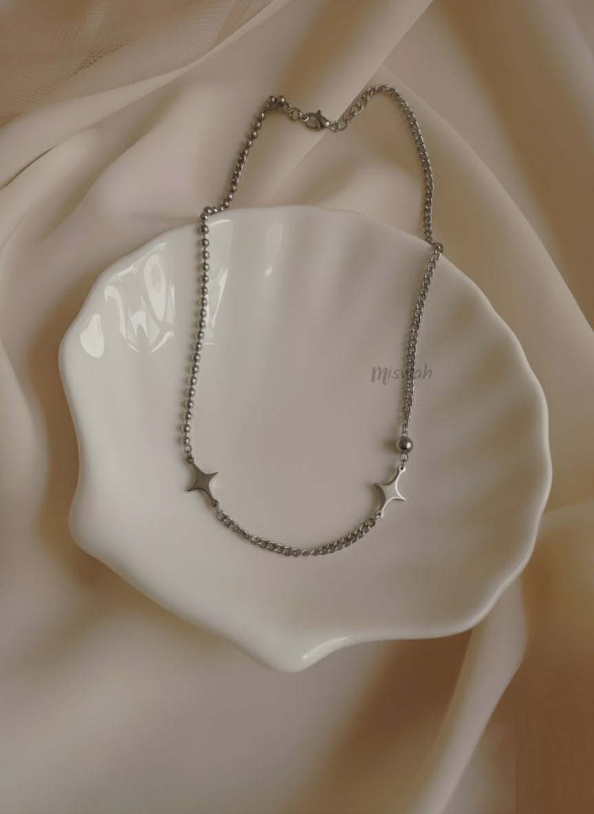Celestial Mixed-Chain Necklace