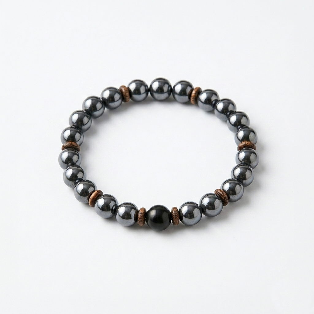 Natural Hematite Bracelet