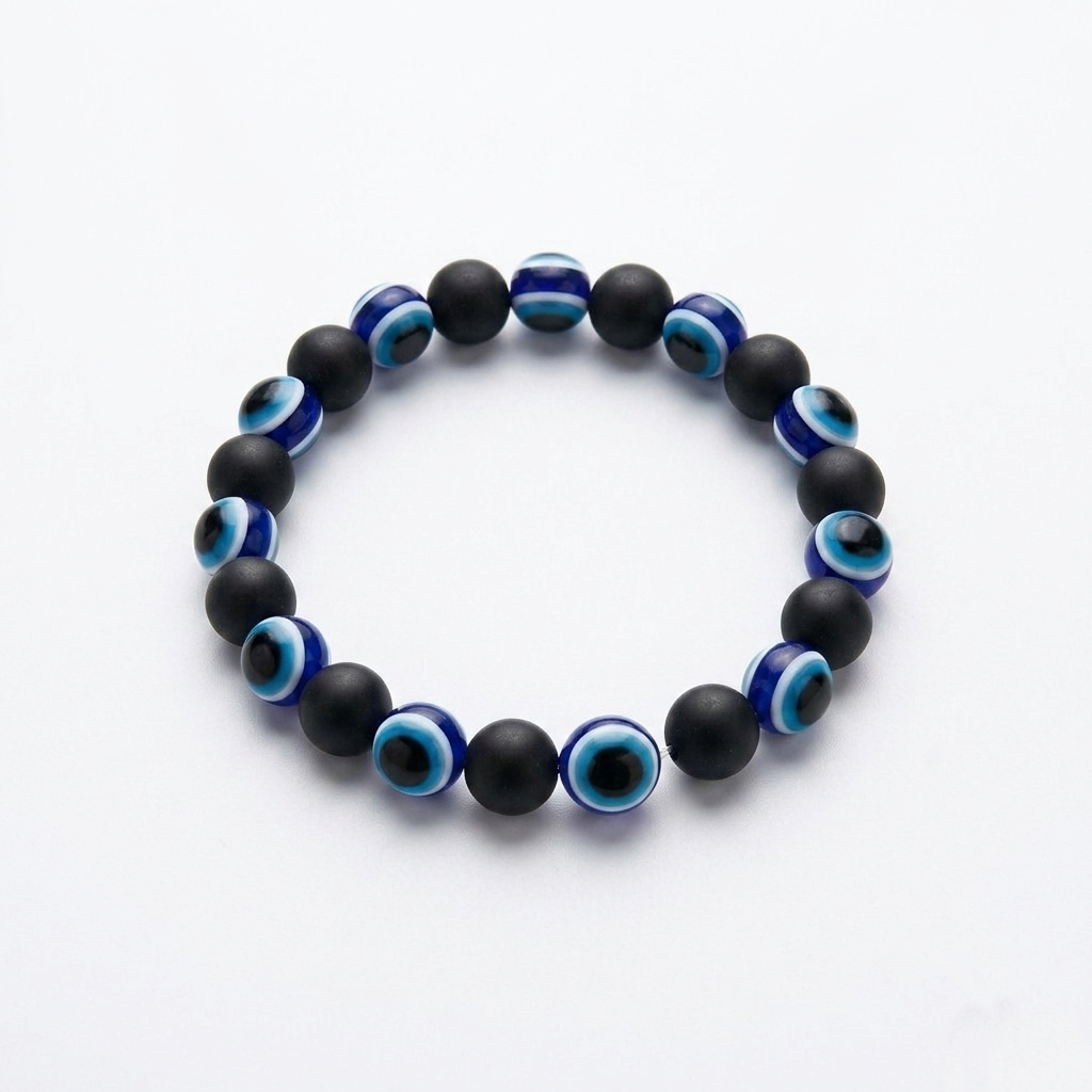 Blue Evil Eye Protection Bracelet