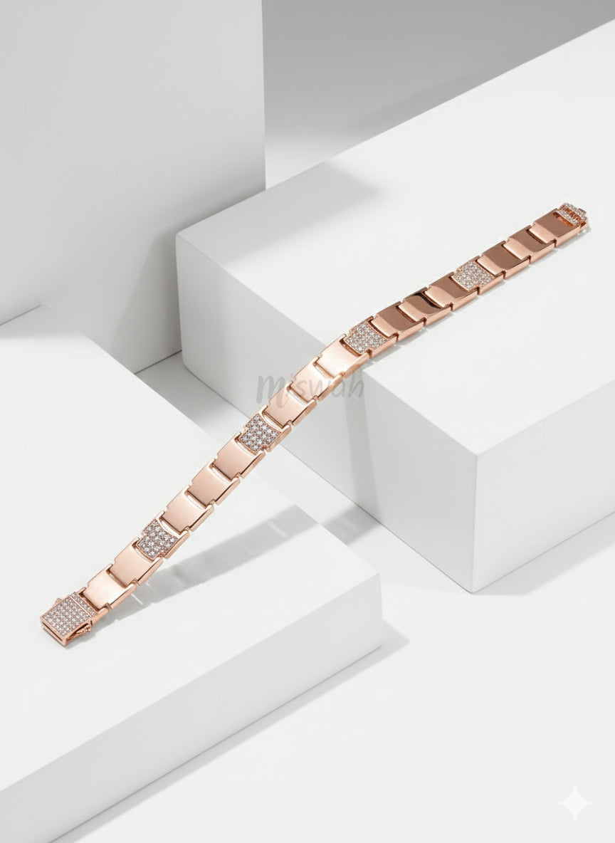 The Modern Pave Block Bracelet