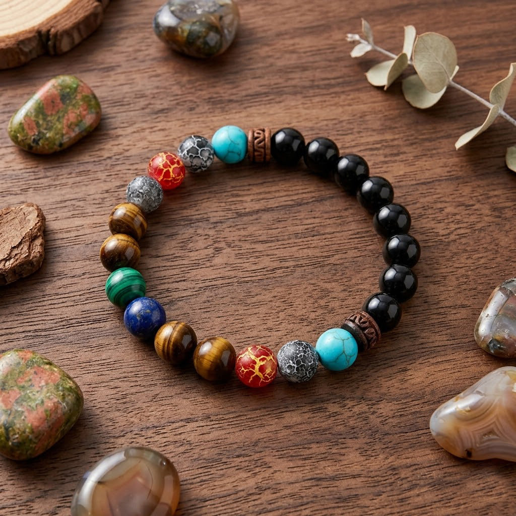 7 Chakra Healing Beaded Bracelet