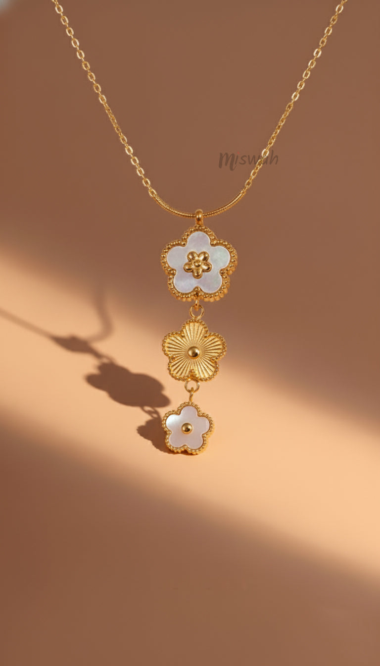 Dainty Initial Lariat Necklace