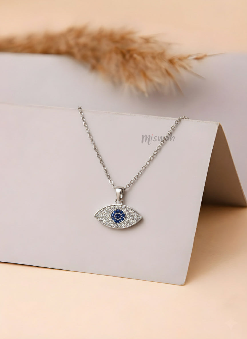 Miswah Blue Aura Necklace