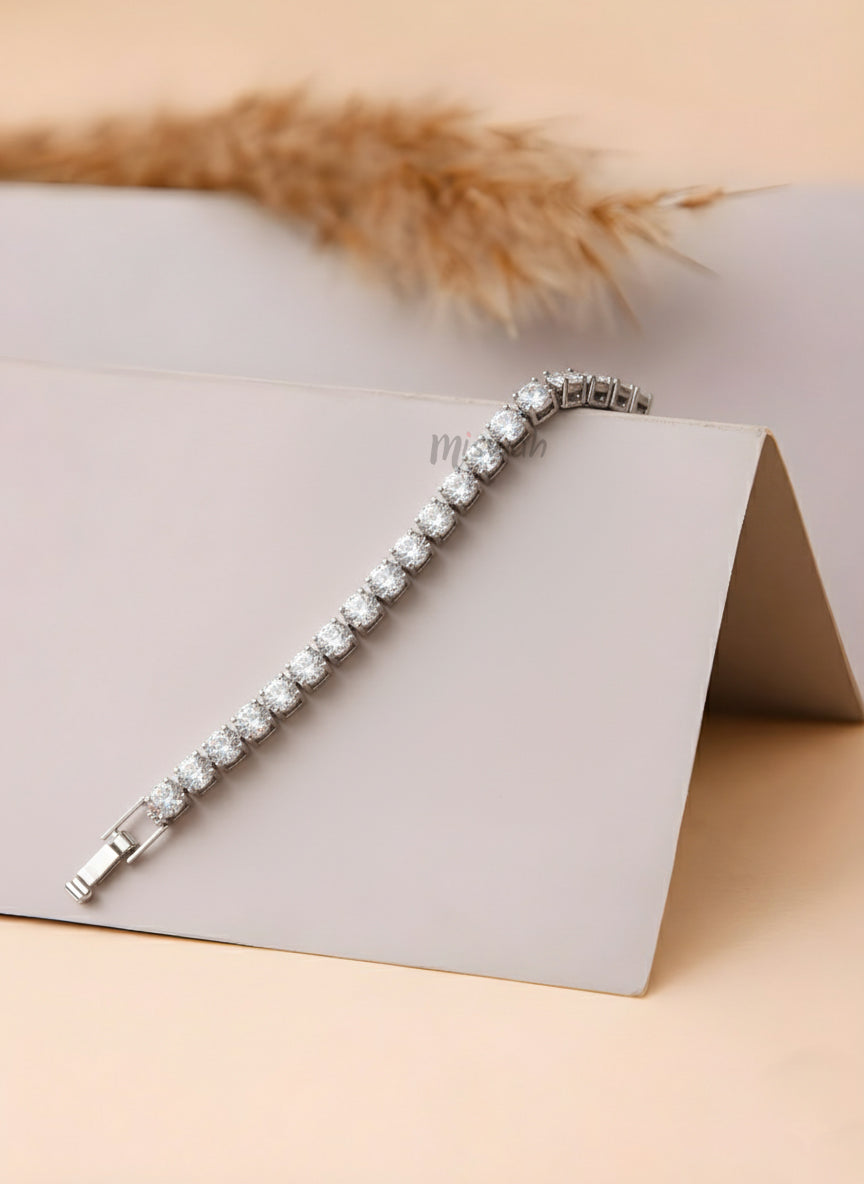Classic Crystal Tennis Bracelet