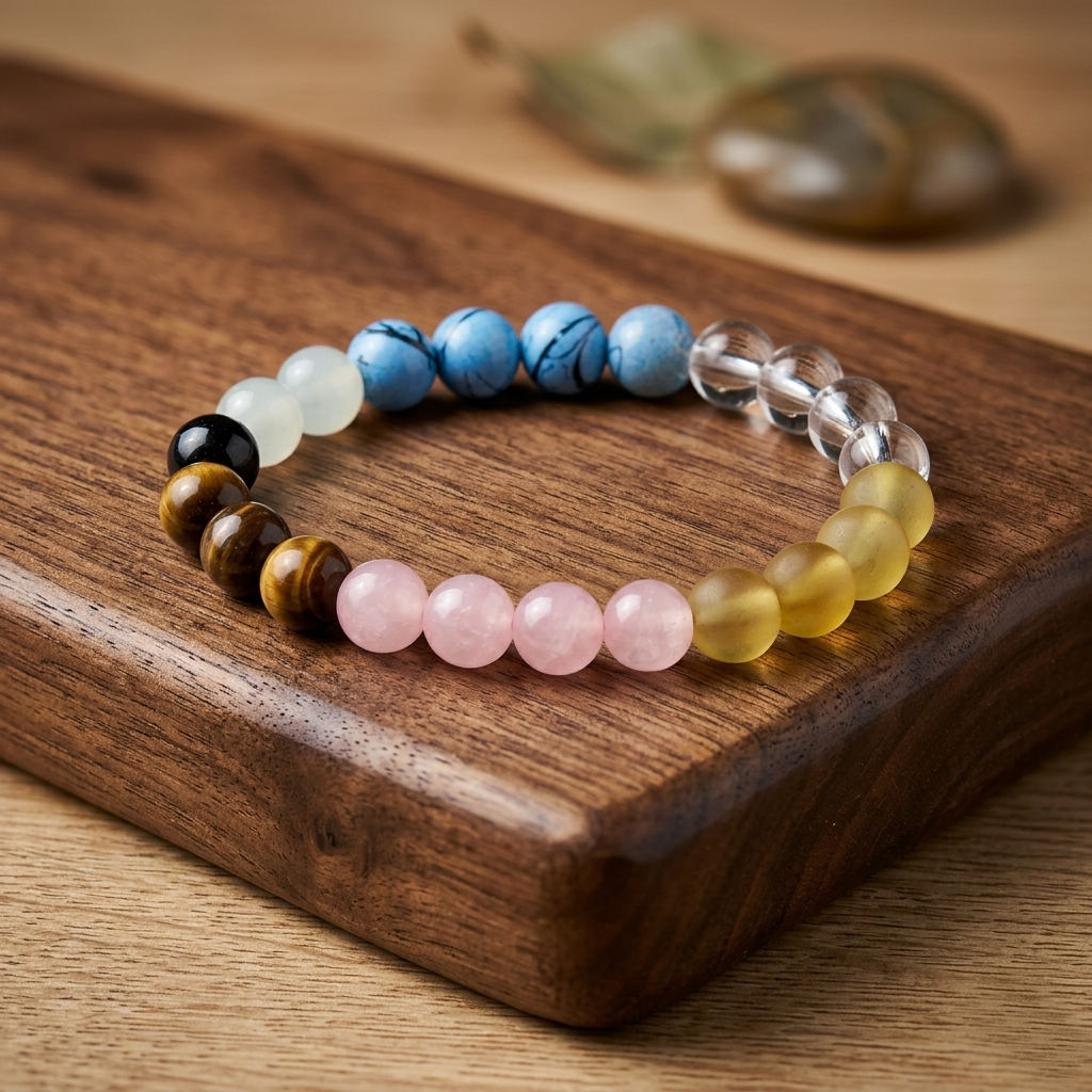 Natural Stone Chakra Bracelet