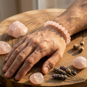 Rose Quartz Crystal Bracelet