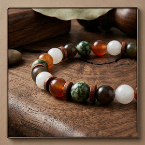 Earth Tone Gemstone Bracelet