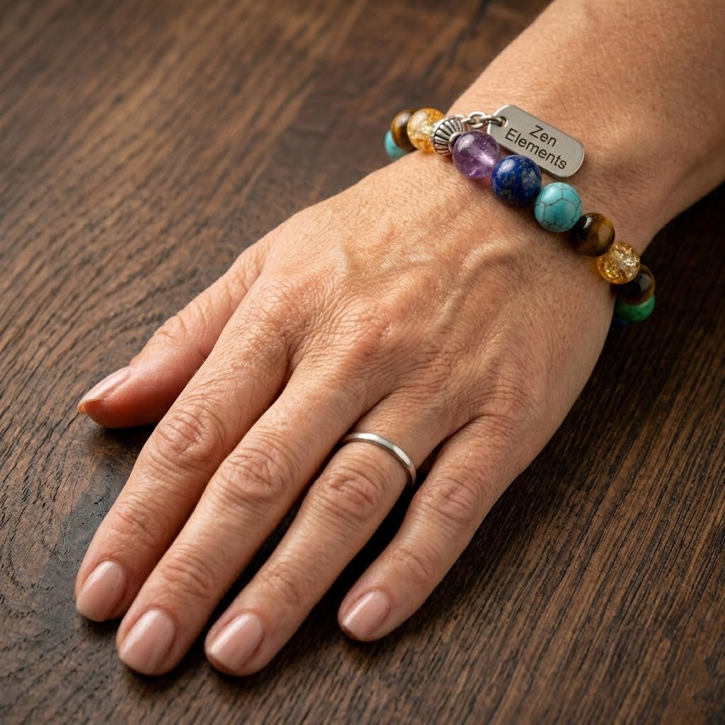 7 Chakra Healing Crystal Bracelet
