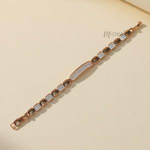 Elegant Rose Gold Magnetic Bracelet
