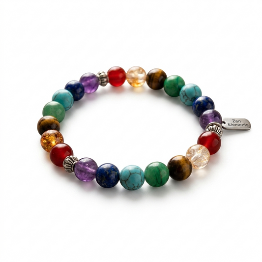 7 Chakra Healing Crystal Bracelet
