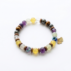 Natural Gemstone Beaded Bracelet