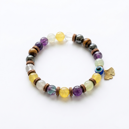 Natural Gemstone Beaded Bracelet