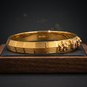 The Sovereign Bee Gold-Tone Cuff