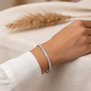 Crystal Luxe Tennis Bracelet