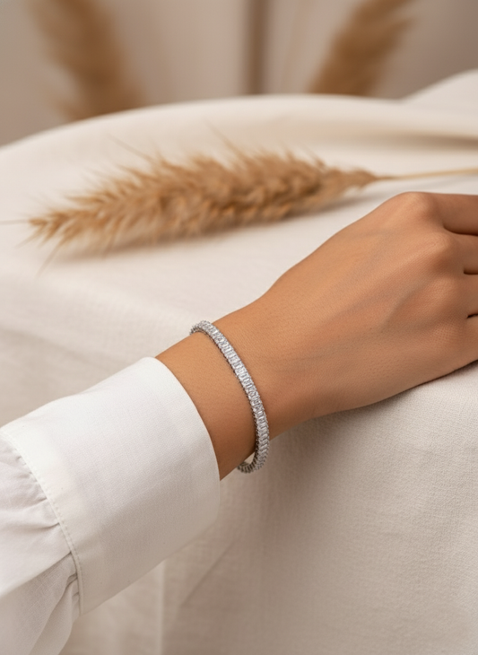 Crystal Luxe Tennis Bracelet