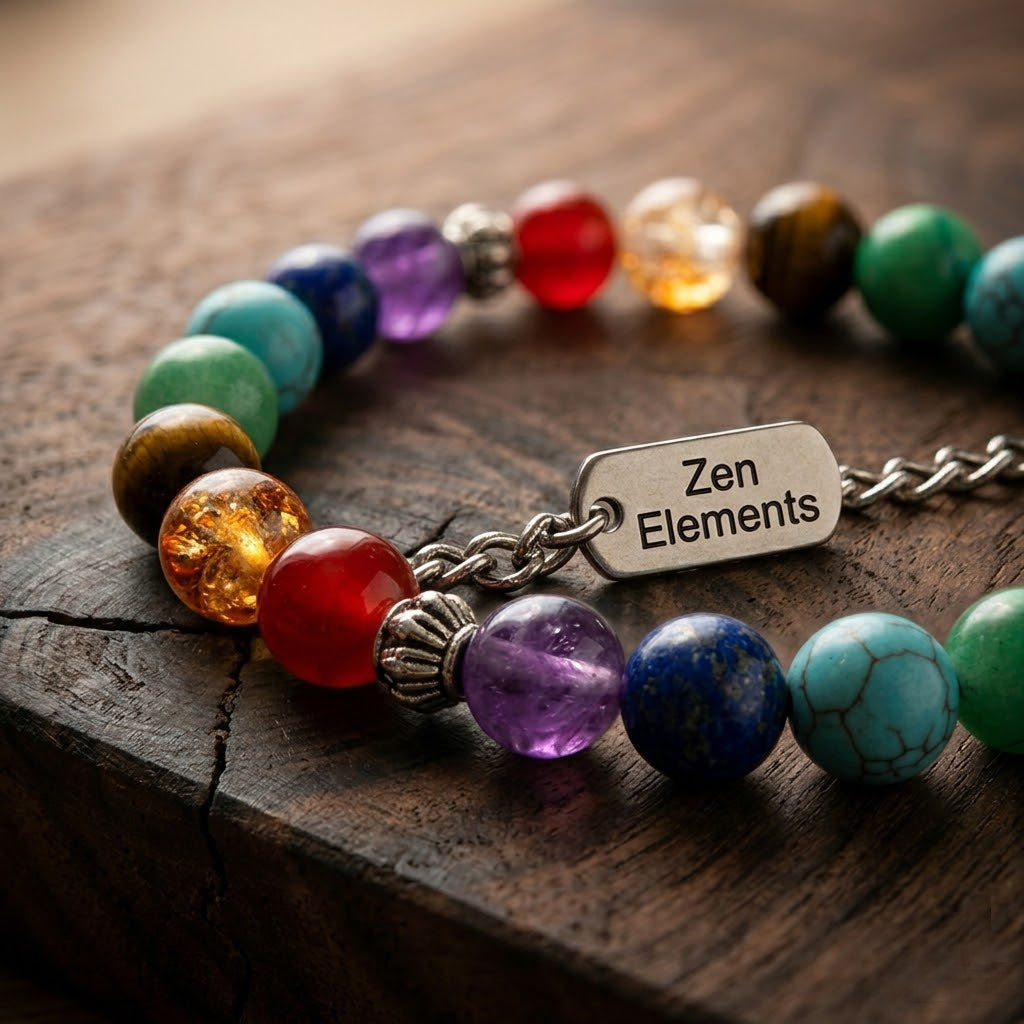 7 Chakra Healing Crystal Bracelet