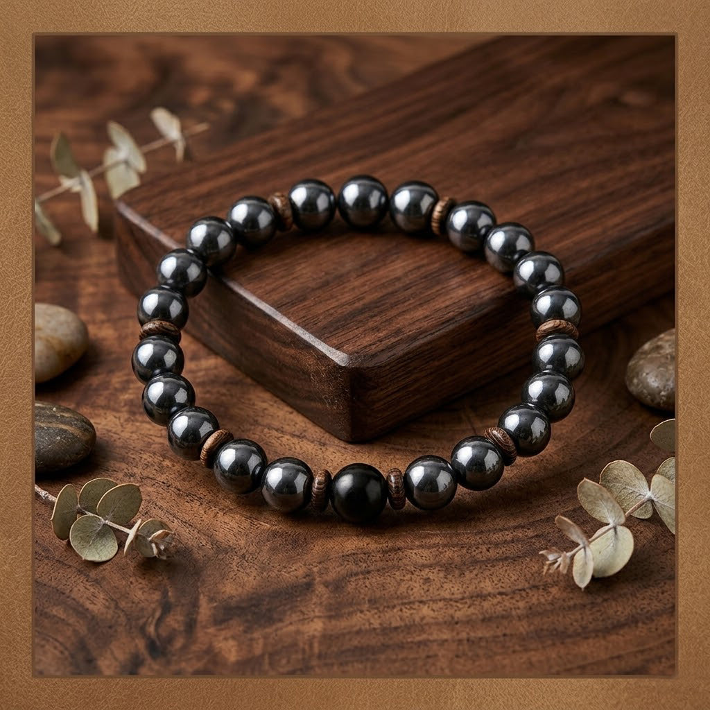 Natural Hematite Bracelet